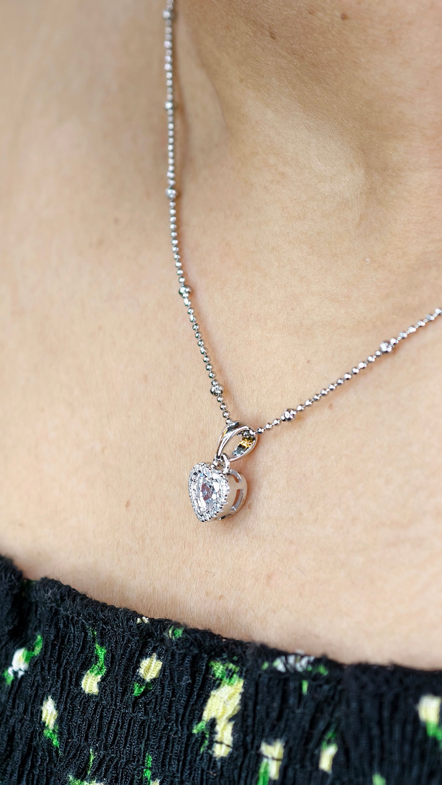 Eternal Radiance Heart Jewelry Set