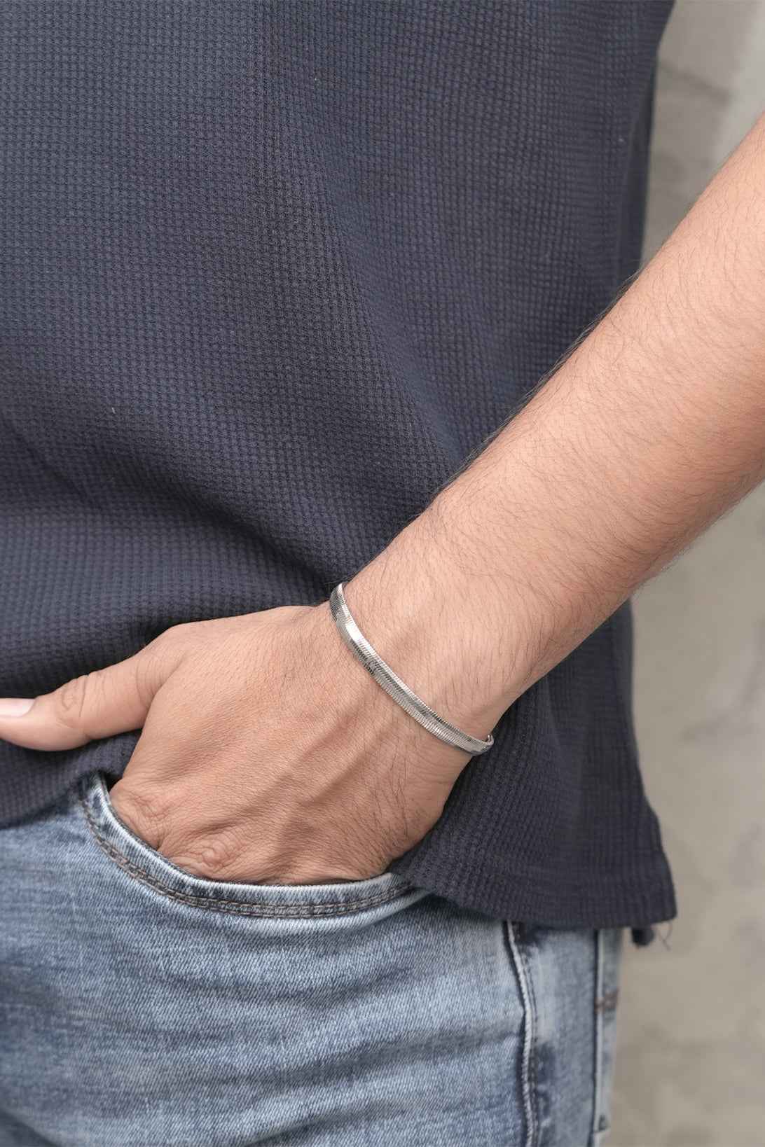 Herringbone Chain Bracelet