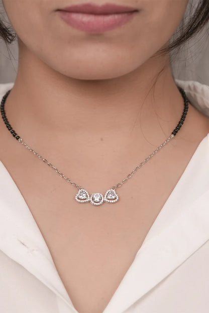Elegant Trilogy Halo Mangalsutra
