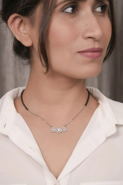 Elegant Trilogy Halo Mangalsutra