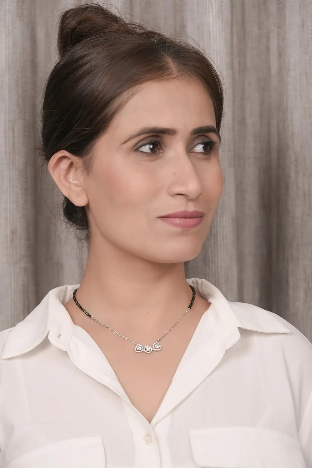 Elegant Trilogy Halo Mangalsutra