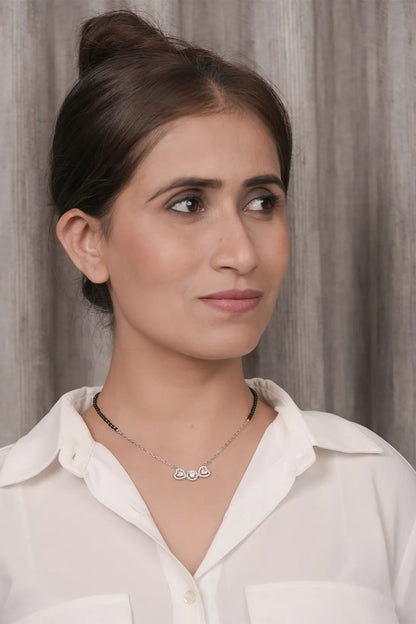 Elegant Trilogy Halo Mangalsutra