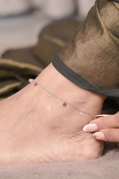 Rose Gleam Anklet