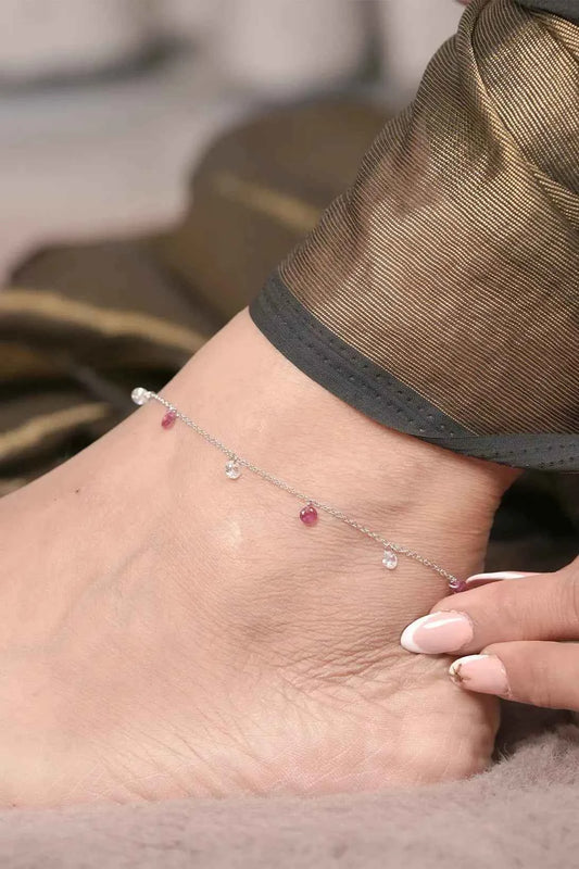 Rose Gleam Anklet