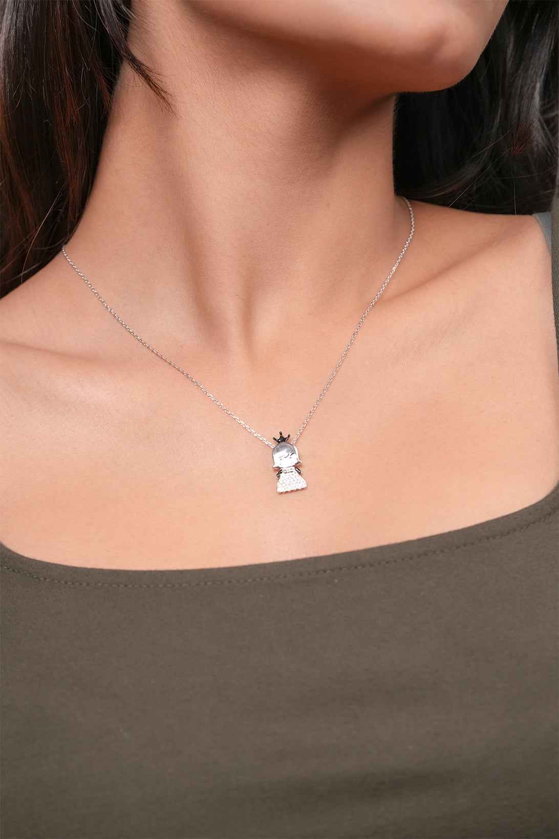 Princess Pendant Necklace
