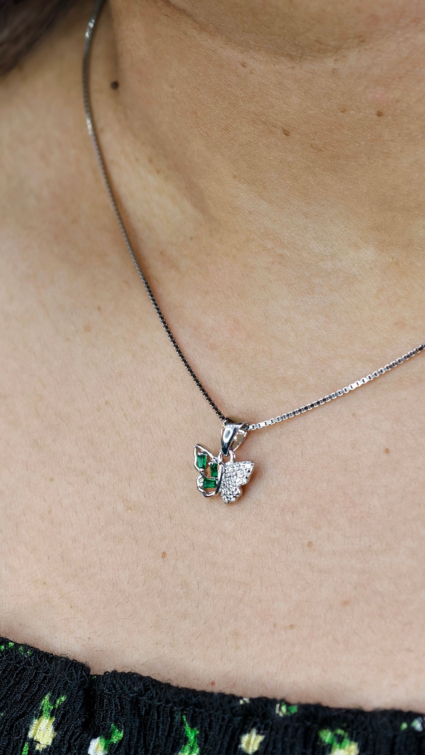Enchanted Emerald Butterfly Set