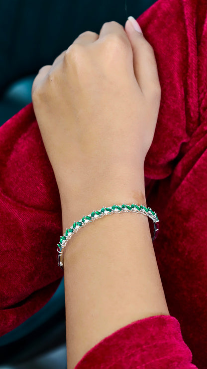 Royal Green Marquise Bracelet